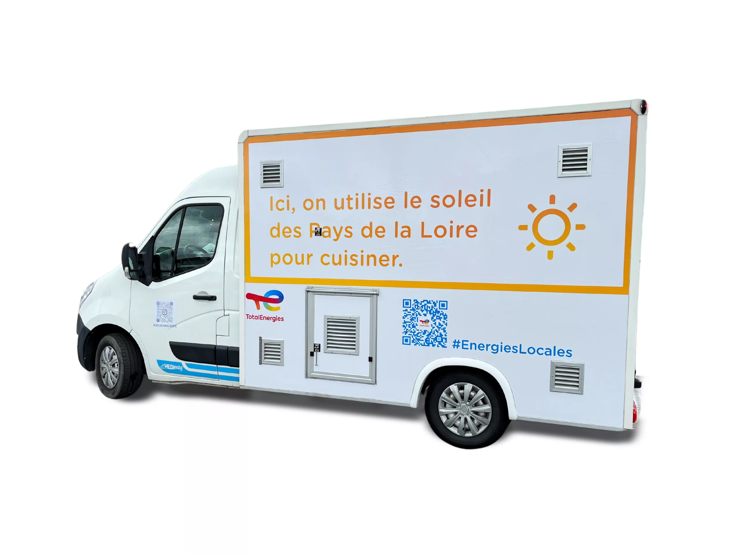 covering food truck - Total Energie