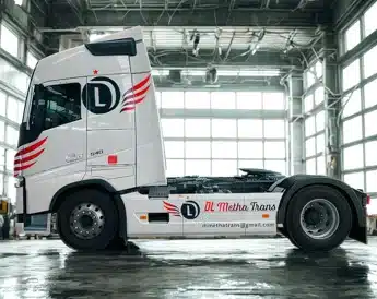 Poids lourds après pose d'un covering