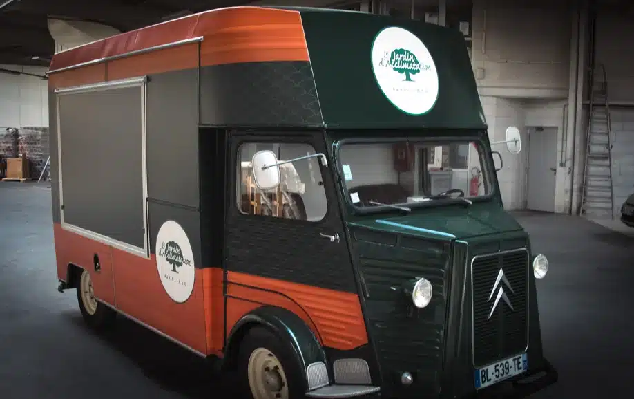Habillage d'un food truck par Graphitruck