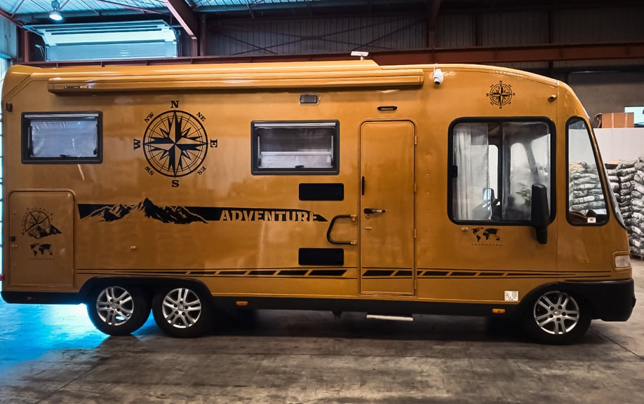 Décoration d’un camping-car pour un particulier