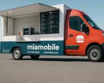 Les étapes pour le covering d'un food truck
