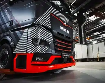 Camion MAN avec covering