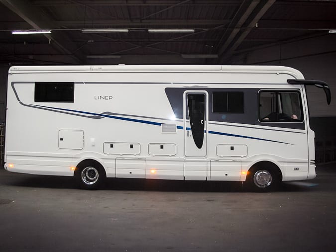 Covering partiel d'un Motorhome