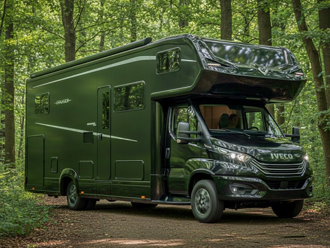 Habillage d'un camping car/ Motorhome prêt pour l'aventure