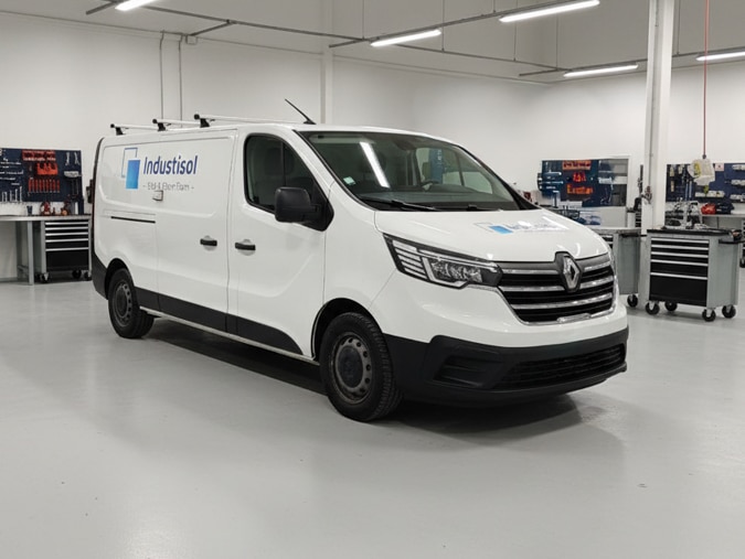 Exemple de flocage simple sur un camion