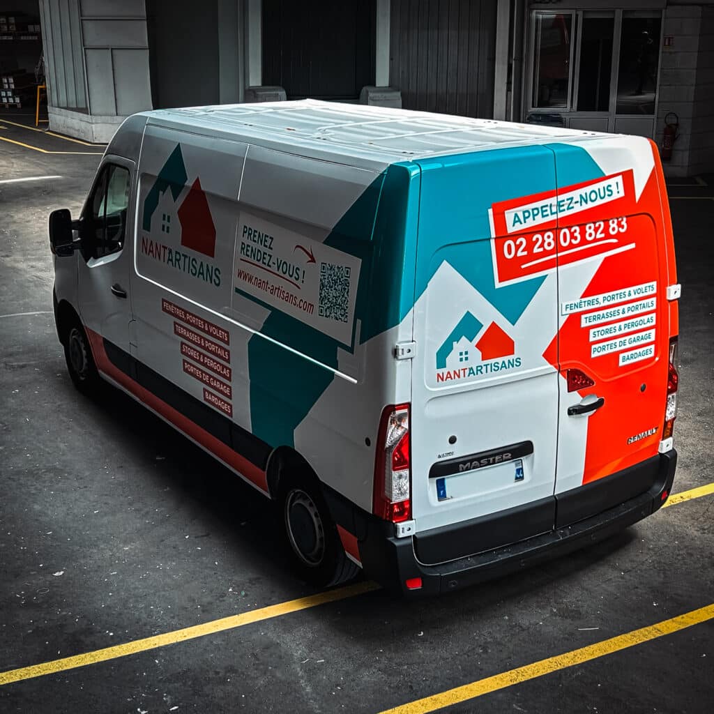 marquage de véhicule utilitaire par Graphitruck