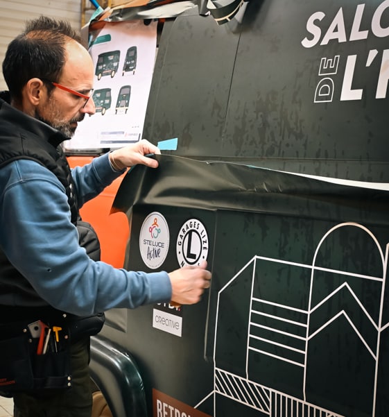 Pose d'un covering à Nantes