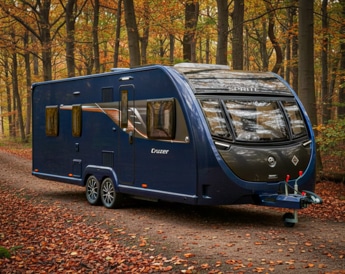 Covering d'une caravane pour une utilisation en tant que véhicule de loisir