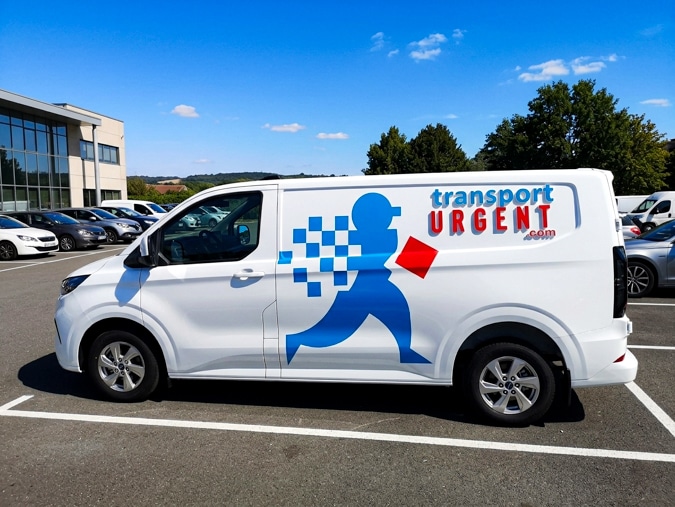 Covering Ford Transit Custom par Graphitruck