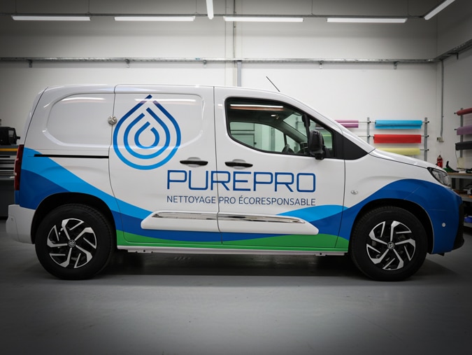 Covering d'un utilitaire à Nantes par Graphitruck