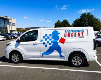 Stickers publicitaires pour Ford Transit Custom