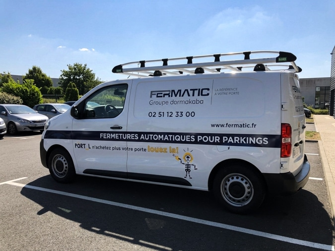 Personnalisation de covering de Peugeot Expert à Nantes