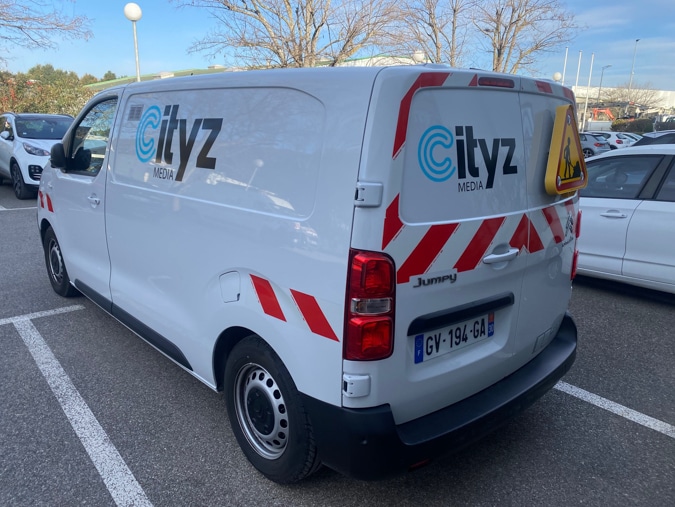 Semi-covering Citroën Jumpy pour entreprise
