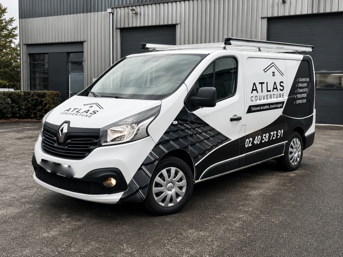 Covering d'un utilitaire Renault Trafic pour un professionnel