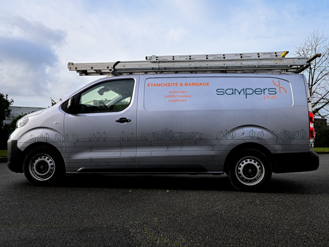Flocage complet d'un utilitaire par Graphitruck
