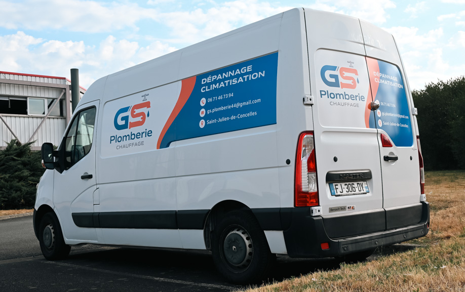 Covering sur Renault Master de GS Plomberie