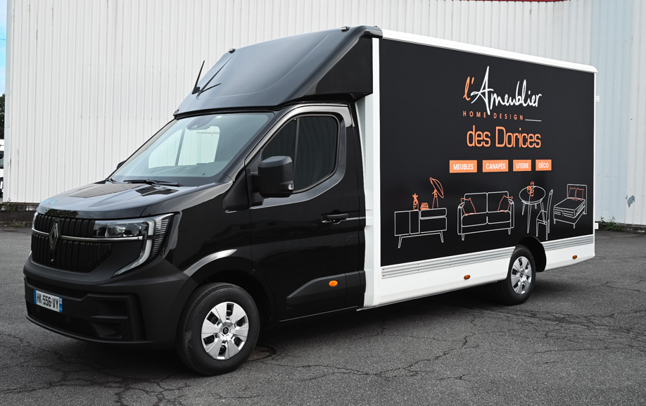 Flocage et habillage de Renault Master