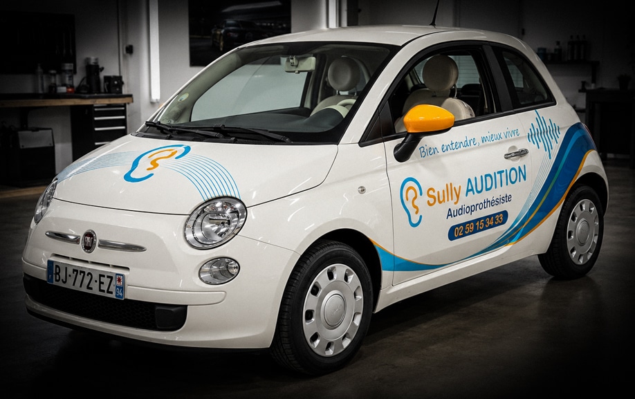 Covering entreprise sur Fiat 500